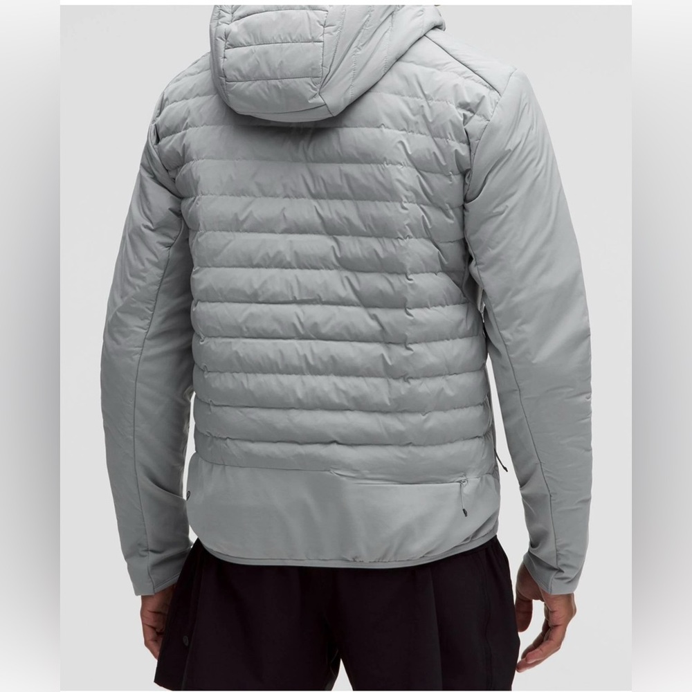 Lululemon Mens Gray Down For It All Hoodie XL - Picture 2 of 11